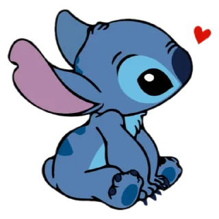 Telegram stiker ❣ Stitch by @norbekoff