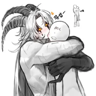 Telegram sticker 👄 ~❤️🌹Pierro🌹❤️~