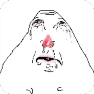 Telegram sticker 🫥 my last brain cell but hampter