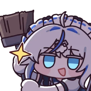 Telegram sticker 👍 @KakaoEmoji 스텔라이브 클리셰