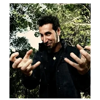 Telegram sticker ✋ Серëжка Танкян