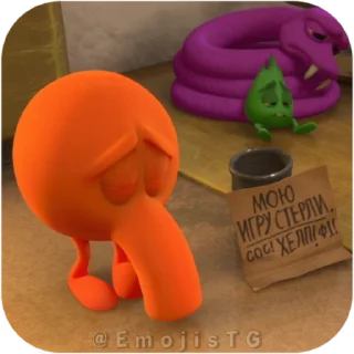 Video sticker 😔 Ральф | @EmojisTG • @fixfox