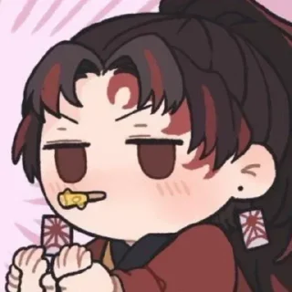 Telegram sticker 🩸 𝐘𝐨𝐫𝐢𝐢.𝐜𝐡𝐢 | @TwinCurl ☀️