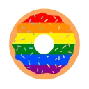 Telegram sticker 😍 🌈Rainbow  Stickers