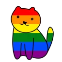 Telegram sticker 😍 🌈Rainbow  Stickers