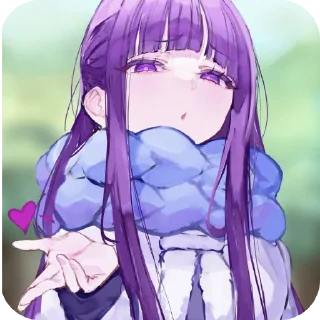 Video sticker 💇 Fern @figurinhasdakoyu