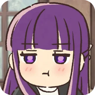 Telegram sticker 👓 Fern @figurinhasdakoyu