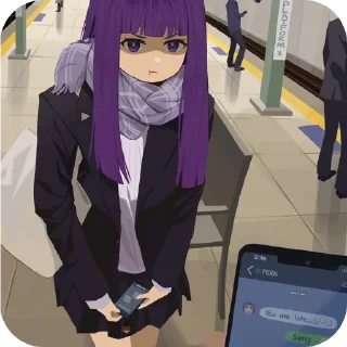 Telegram sticker 👍 Fern @figurinhasdakoyu