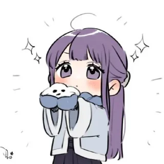 Telegram sticker 👄 Fern @figurinhasdakoyu