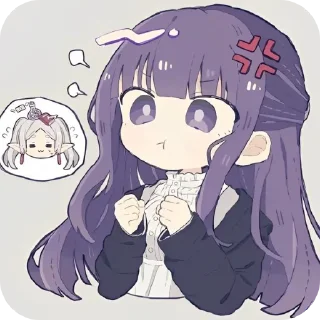 Telegram sticker 👄 Fern @figurinhasdakoyu