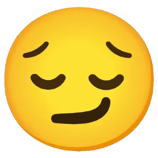 Telegram sticker 😏 ch reacts