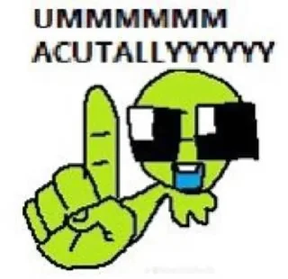 Video sticker 🤓 зелена я амёба :: @fStikBot