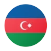 Sticker 🇦🇿 Round Flags