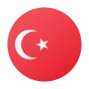 Sticker 🇹🇷 Round Flags