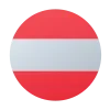 Sticker 🇦🇹 Round Flags