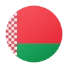 Sticker 🇧🇾 Round Flags