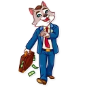 Telegram sticker 🚶 The Wolf of Wall Street
