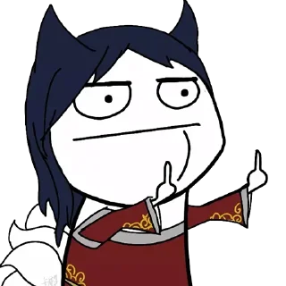 Sticker 🖕 League of Trolls (@TodorokiShouto)