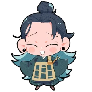 Телеграм стикер 🖤 Suguru Geto (@TodorokiShouto)