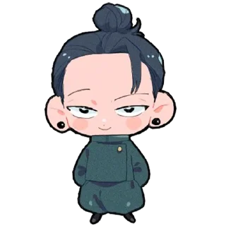 Телеграм стикер 🖤 Suguru Geto (@TodorokiShouto)