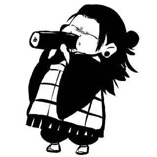 Телеграм стикер 🖤 Suguru Geto (@TodorokiShouto)