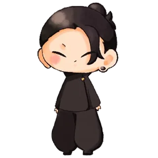 Телеграм стикер 🖤 Suguru Geto (@TodorokiShouto)