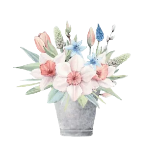 Телеграм стикер 🤎 @nice_stuff_4u  Flowers — @stckrRobot