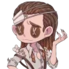 Sticker 🦎 Deduction Star + Line @identityv_art