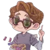 Sticker 🎁 Deduction Star + Line @identityv_art