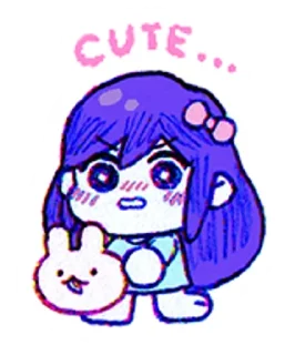 Телеграм стикер 🥺 omori! :: @fStikBot