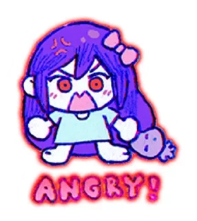 Телеграм стикер 😡 omori! :: @fStikBot