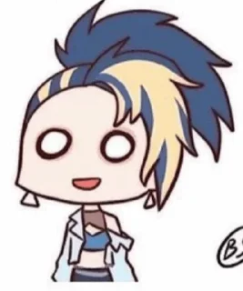 Телеграм стикер 😐 @GamerDarkOmid LoL Pᴀᴄᴋ⚔💚