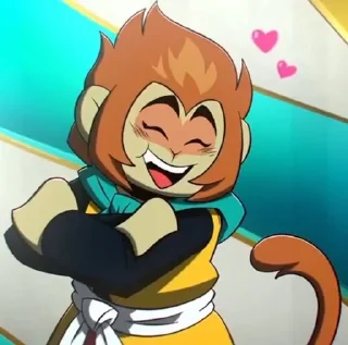 Telegram sticker 💞 🇺🇦Sun Wukong 2.0🇺🇦 :: @fStikBot