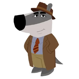 Telegram sticker 🦡 Chillovie Dekadenti