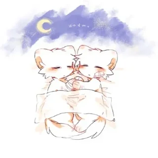 Telegram sticker 💤 @FurriStik <--больше фурри стикеров тут