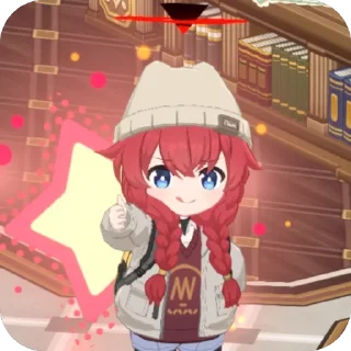 Video sticker 👍 Blue_Archive_4