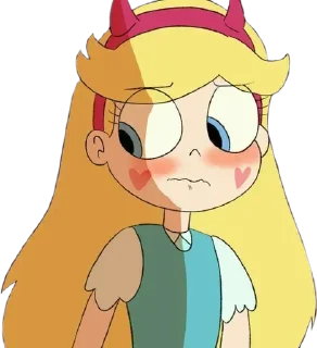 Sticker 😳 Star Butterfly ➜ @AnimeStickersIndo