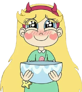 Telegram stiker 🥰 Star Butterfly ➜ @AnimeStickersIndo