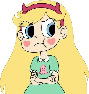 Video sticker 😠 Star Butterfly ➜ @AnimeStickersIndo