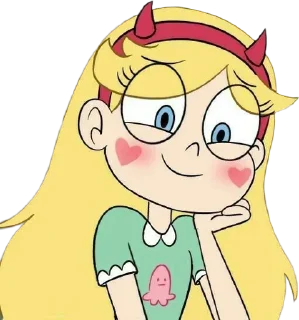 Video sticker 😊 Star Butterfly ➜ @AnimeStickersIndo