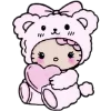 Sticker 💗 ͏  ͏ ͏ ͏ ͏͏ ๋𝅄  ࣪ ℋello 𝒦itty   @Attractivenymphs