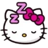 Sticker 😴 ͏  ͏ ͏ ͏ ͏͏ ๋𝅄  ࣪ ℋello 𝒦itty   @Attractivenymphs