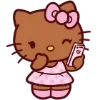 Sticker 🥰 ͏  ͏ ͏ ͏ ͏͏ ๋𝅄  ࣪ ℋello 𝒦itty   @Attractivenymphs