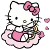 Sticker 💗 ͏  ͏ ͏ ͏ ͏͏ ๋𝅄  ࣪ ℋello 𝒦itty   @Attractivenymphs