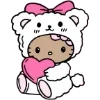 Sticker 💗 ͏  ͏ ͏ ͏ ͏͏ ๋𝅄  ࣪ ℋello 𝒦itty   @Attractivenymphs