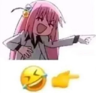 Telegram sticker 😹 ءحميد عاطل عن العمل ☝🏻