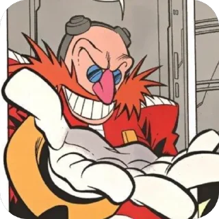 Telegram sticker 😏 Eggman Vibe