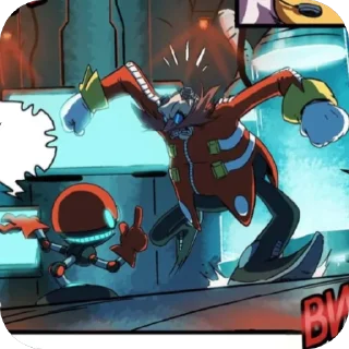 Telegram sticker 😡 Eggman Vibe