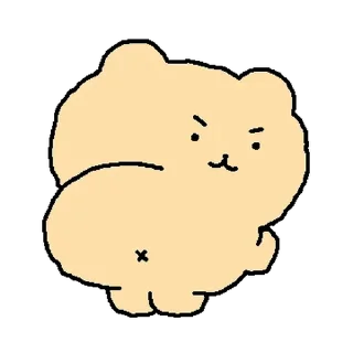 Sticker 💬 망그러진 곰 5 By @KakaoEmoticon