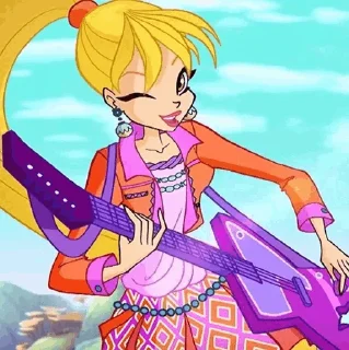 Telegram sticker ⭐️ Winx Club; @LittleBunnyAri